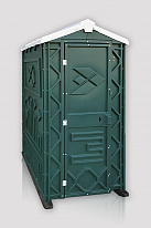 Мобильная туалетная кабина "Ecostyle" (зеленая)